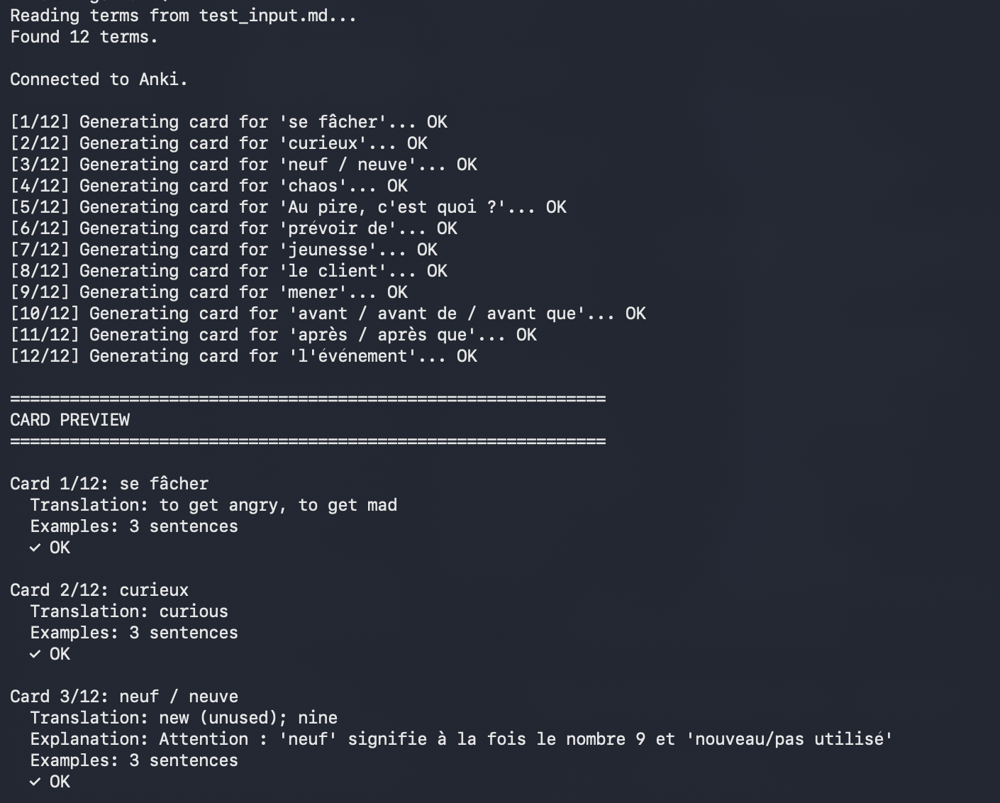 Python script